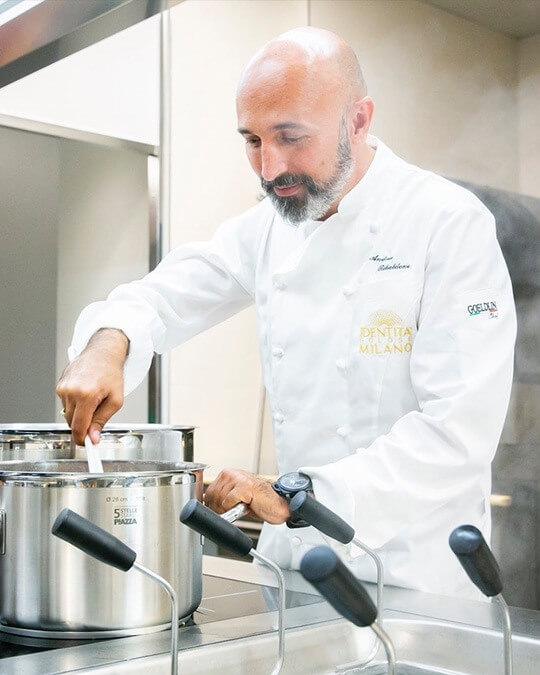 Chef Andrea Ribaldone