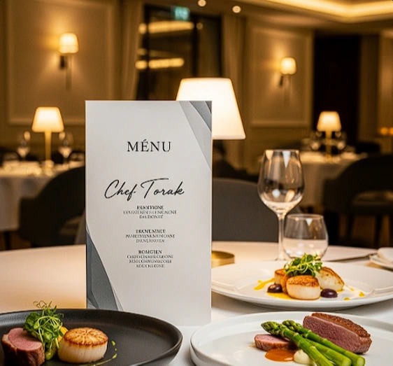 Menu Français Moderne
