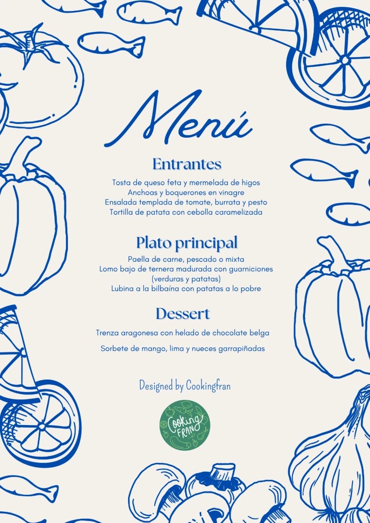 Menú Mediterráneo