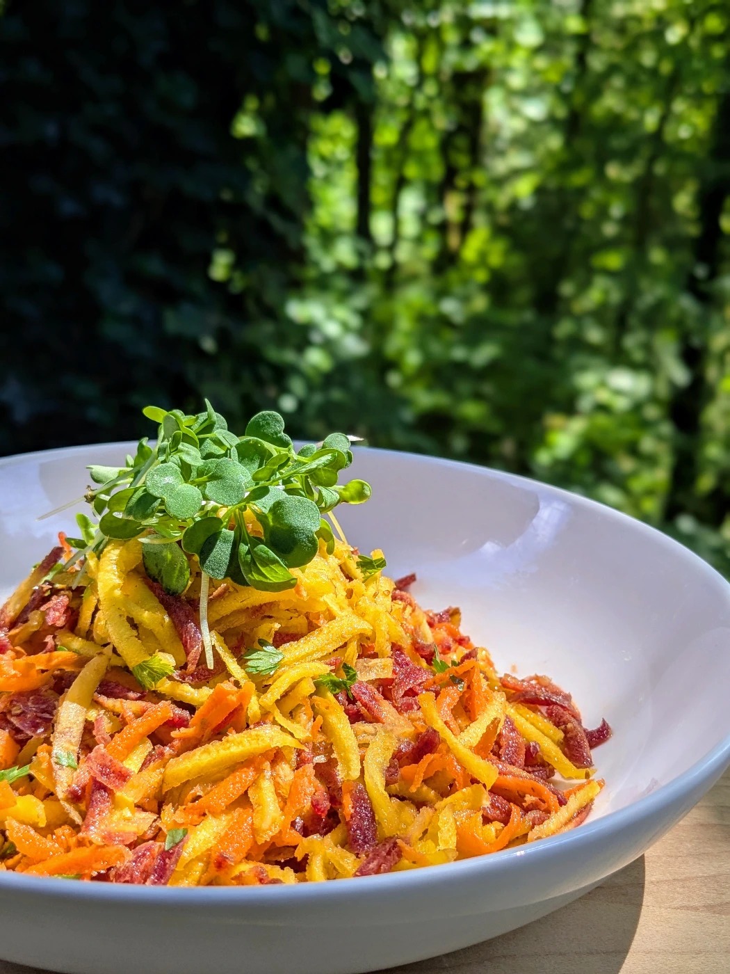 French carrot salad with micro arugula.jpg
