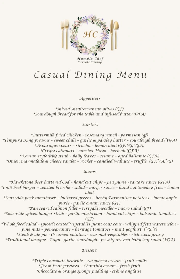 casual dining