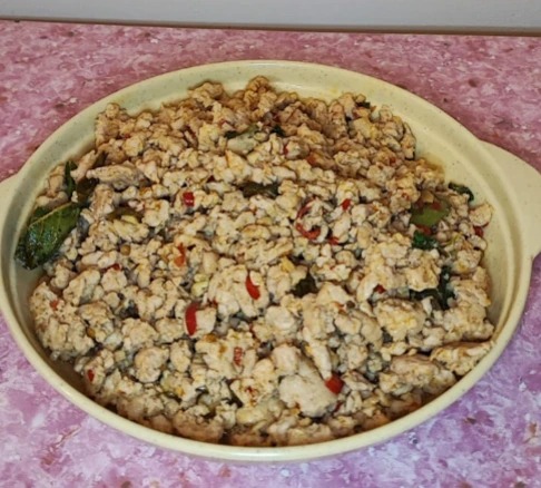 Bird's nest assorted vegetables