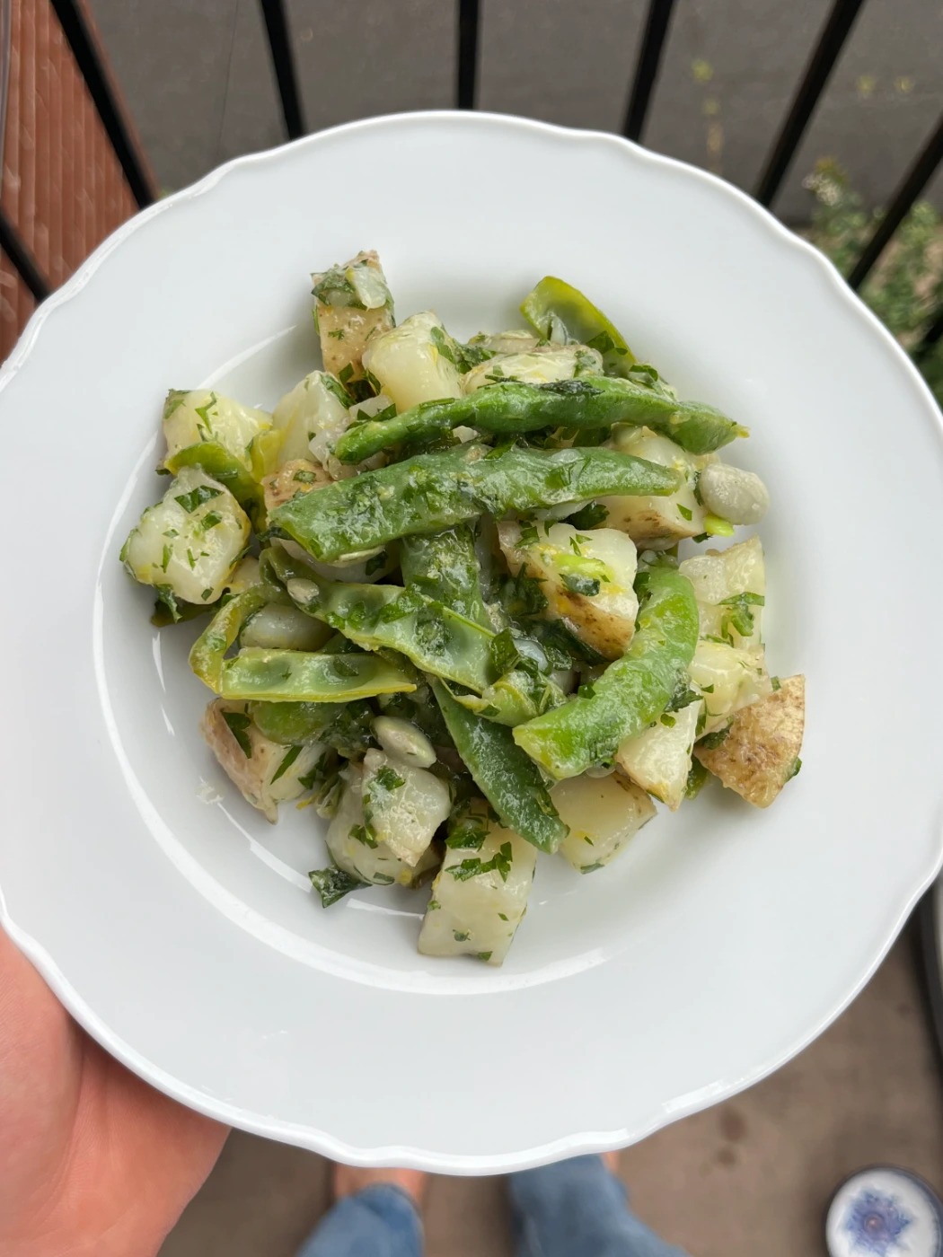 Bean, potato salad - 1.jpg Bean, potato salad - 1.jpg