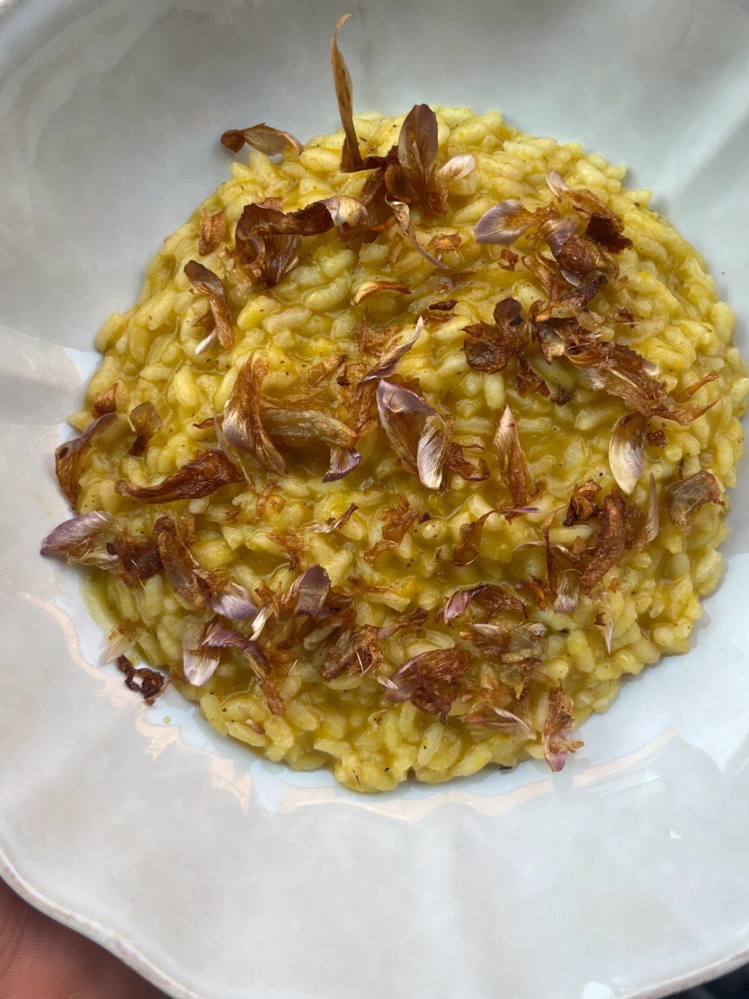 Buttercup squash risotto, fried artichokes. - 1.jpg Buttercup squash risotto, fried artichokes. - 1.jpg