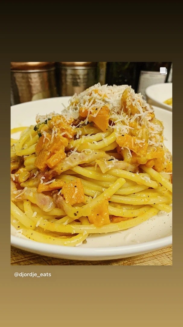 italian menu Autumn