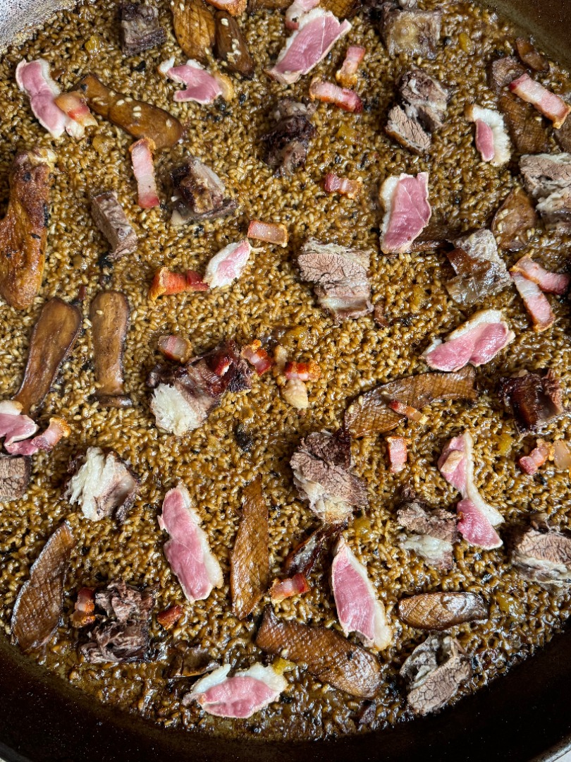 Menú con arroces