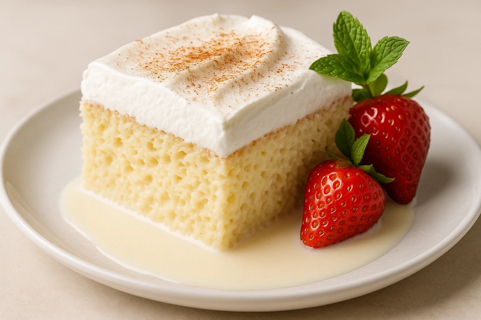 a-close-up-realistic-photo-of-a-slice-of-tres-leches-cake-on-a-white-dessert-plate-the-cake-looks-moist-and-creamy-with-visible-layers-soaked-in-the-three-milks-evaporated-milk-condensed-milk-and-cream-topped-with-.png a-close-up-realistic-photo-of-a-slice-of-tres-leches-cake-on-a-white-dessert-plate-the-cake-looks-moist-and-creamy-with-visible-layers-soaked-in-the-three-milks-evaporated-milk-condensed-milk-and-cream-topped-with-.png