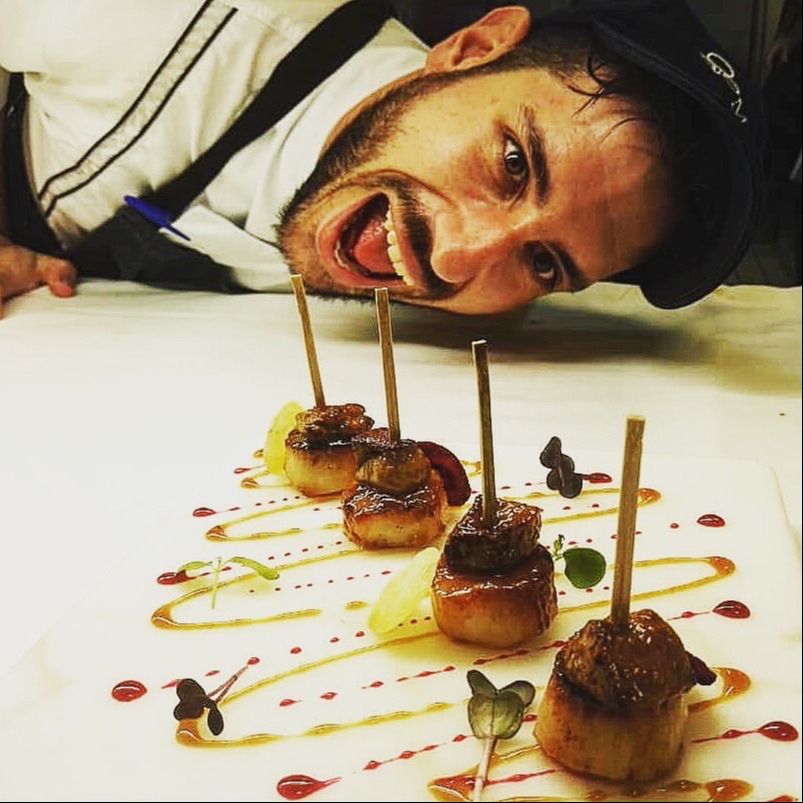 Photo from chef Grigoris Myrsiadis