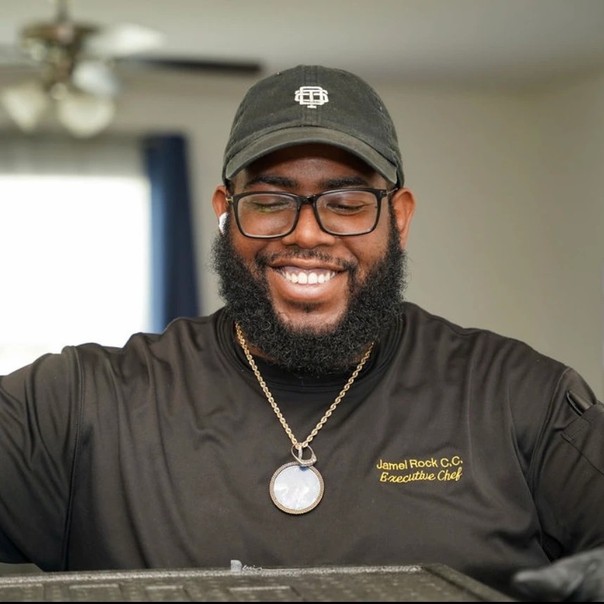 Photo from chef Jamel Rock-Bennett