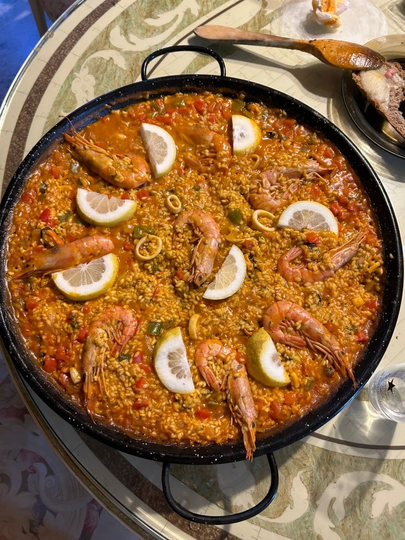 Paella marinera