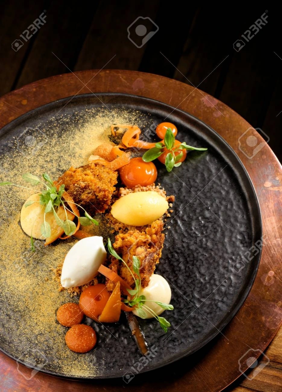 68569319-fine-dining-dessert-carrot-cake-caramel-ice-cream-white-chocolate-mousse-and-spices.jpg 68569319-fine-dining-dessert-carrot-cake-caramel-ice-cream-white-chocolate-mousse-and-spices.jpg