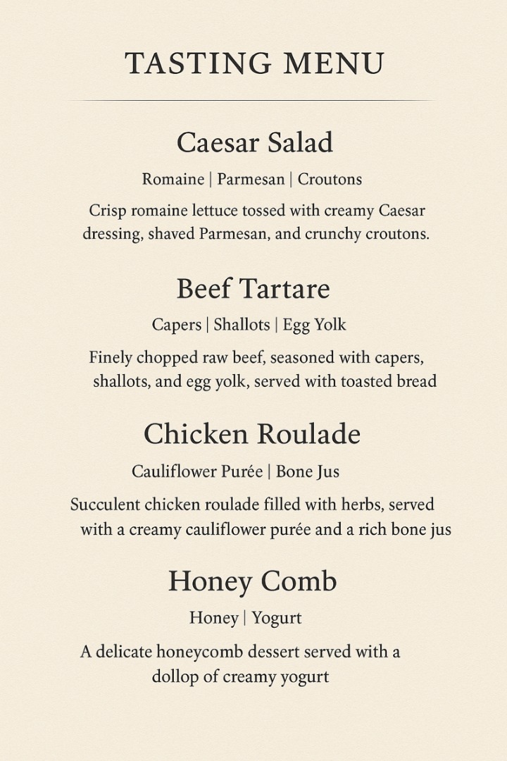 Chefs special