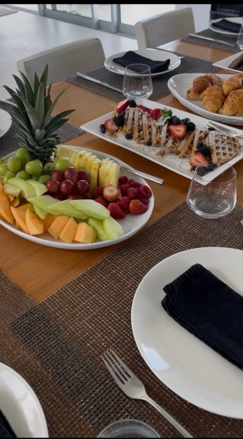 Continental style Breakfast