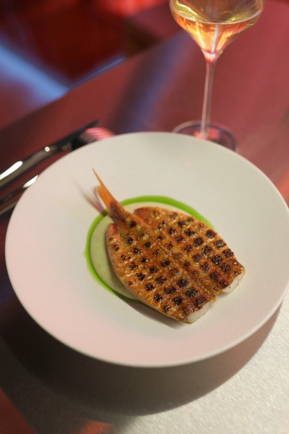 Rouget barbet BBQ, laquage piment fermenté.jpg