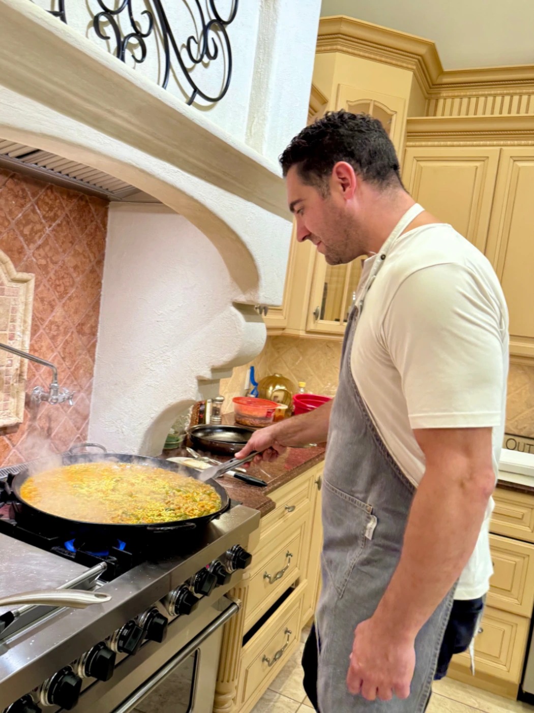 Me cooking paella.jpeg