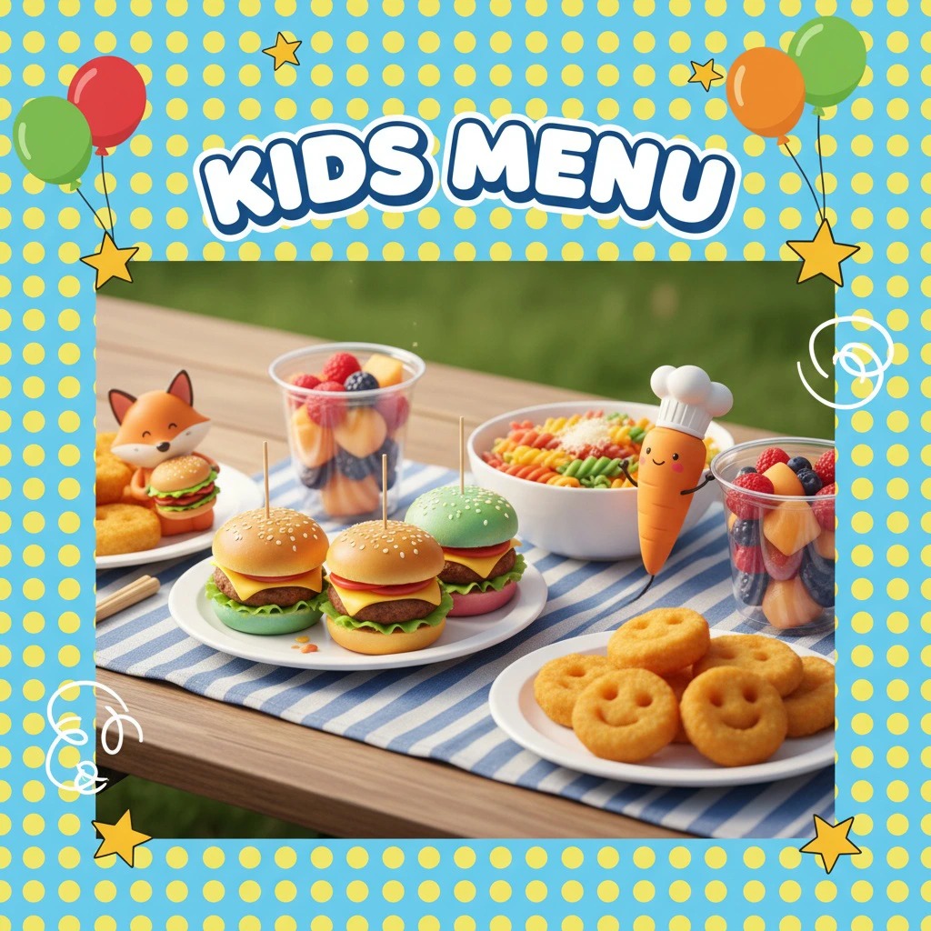 Kids Dinner Menu