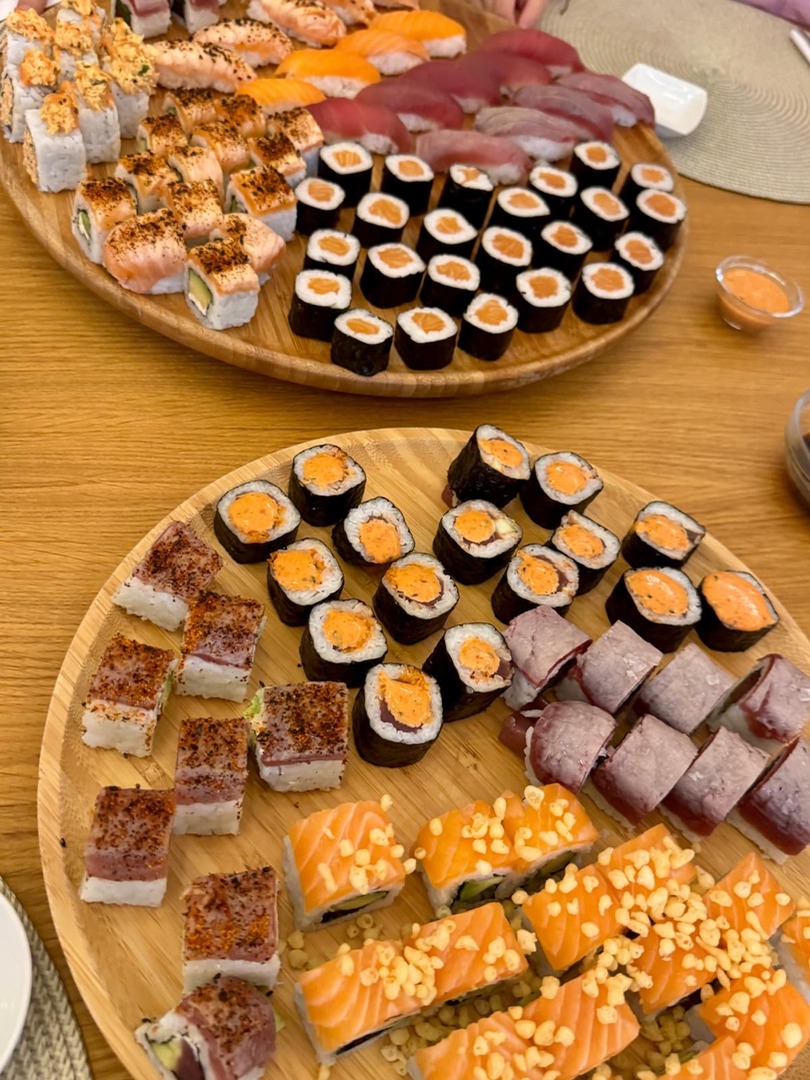Menú sushi