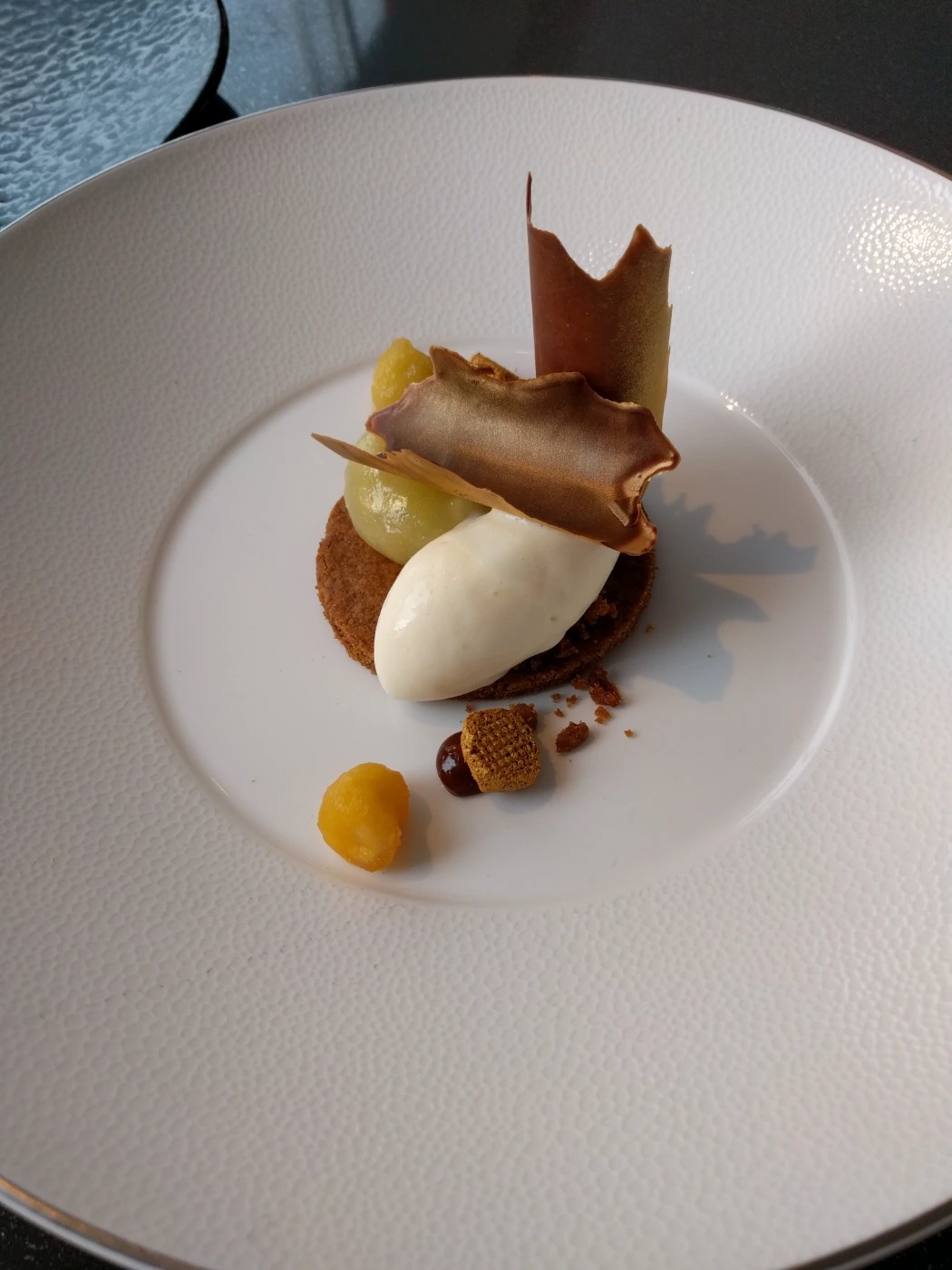 Пъмпкин Спайс Мус, Спекулас Тарт, Ганаш от Тъмен шоколад, Сладолед от Канела .jpg Пъмпкин Спайс Мус, Спекулас Тарт, Ганаш от Тъмен шоколад, Сладолед от Канела .jpg