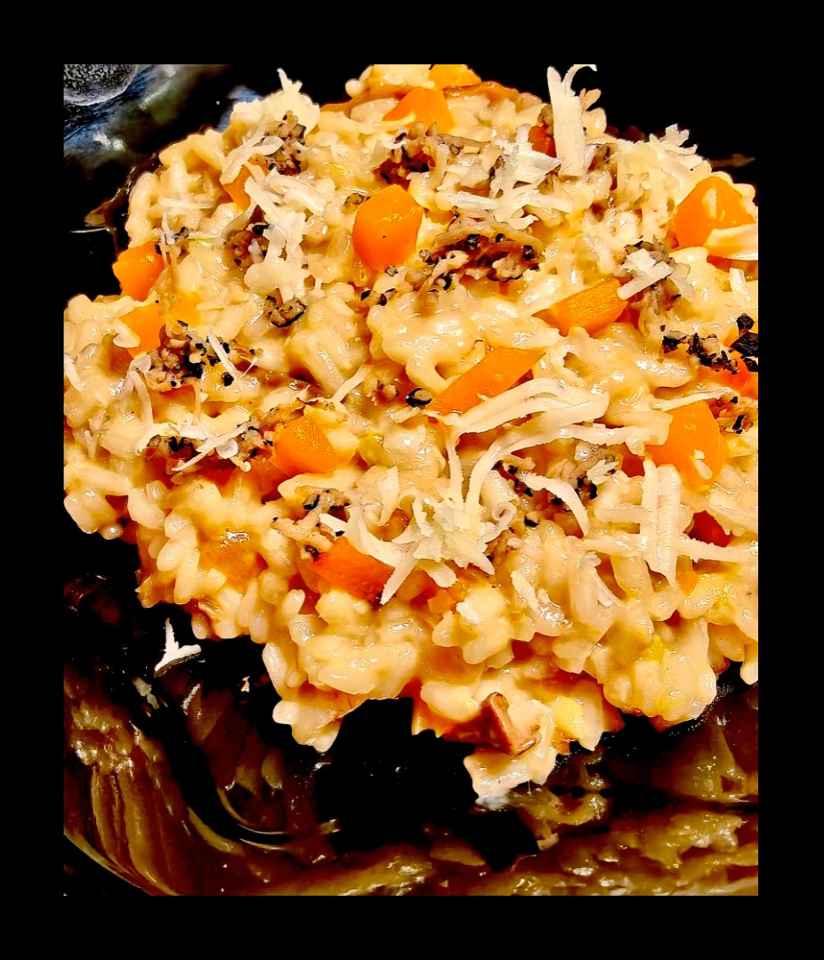 Risotto selvaggio und Schweizer Aromen.