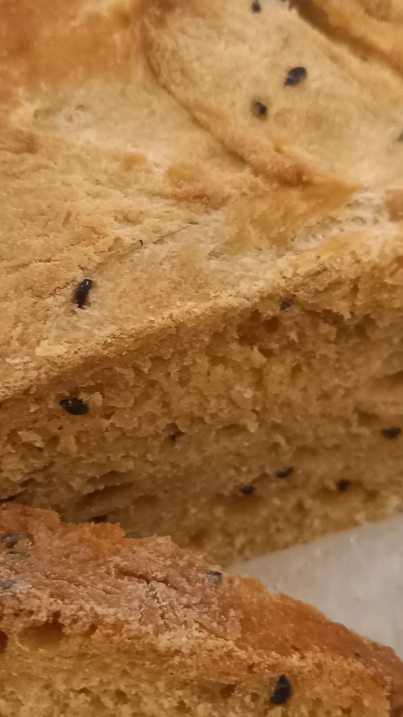 Pane alla curcuma e semi di finocchio.jpg Pane alla curcuma e semi di finocchio.jpg