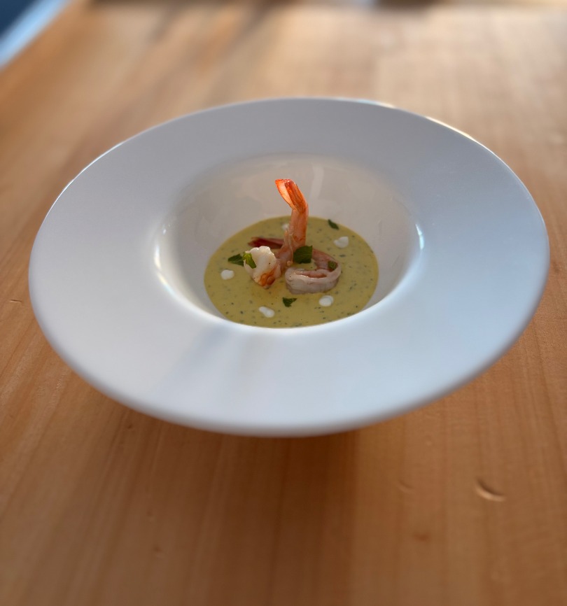 Menu di mare su cinque portate