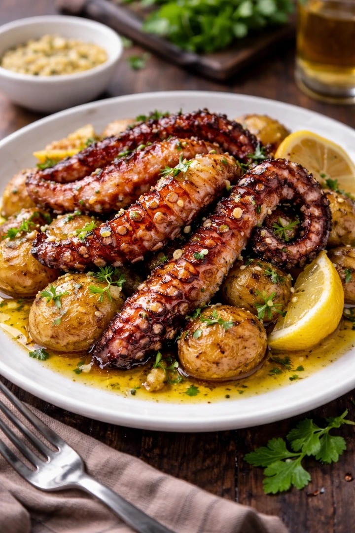 Polvo à Lagareiro – Portuguese Gourmet Style