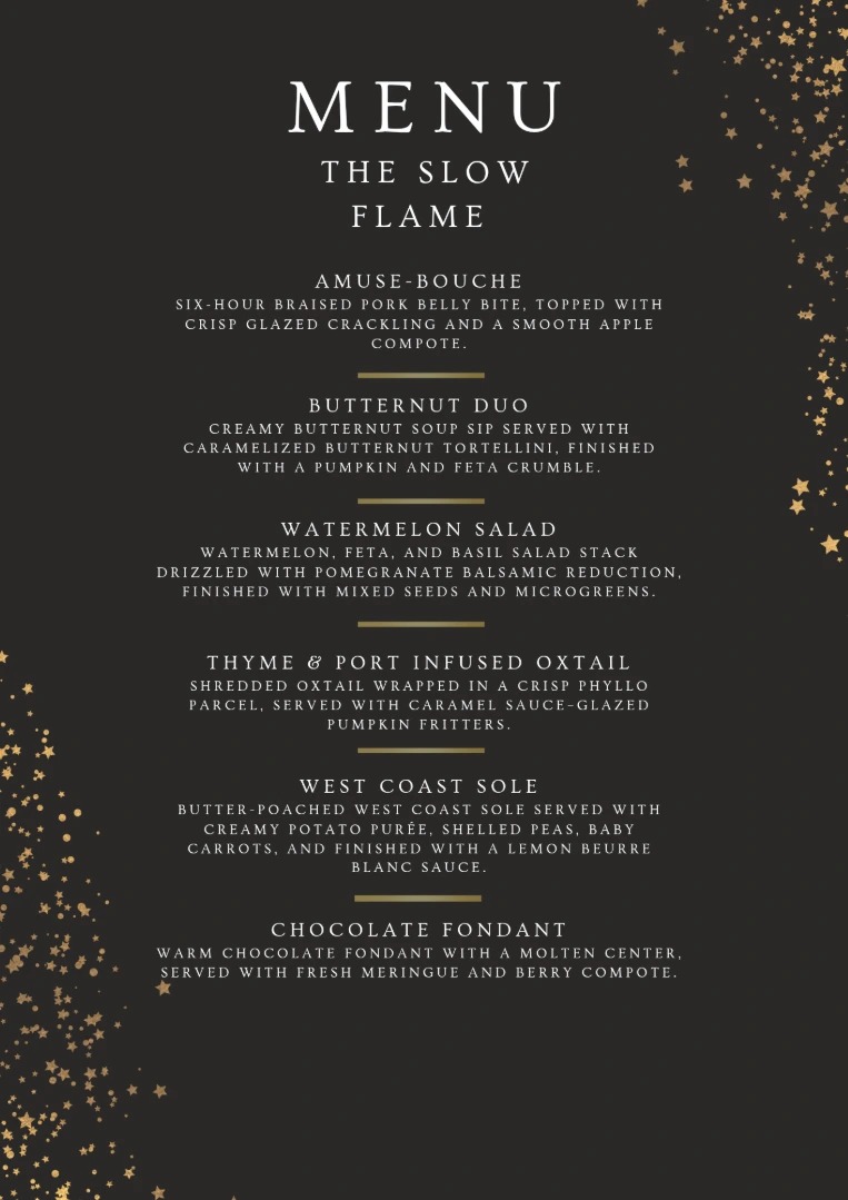 The slow flame