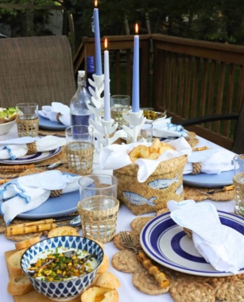 Mediterranean Dinner Menu