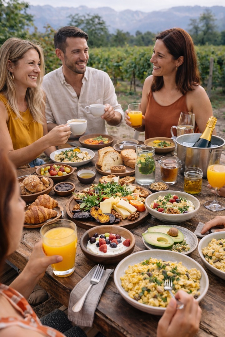 BRUNCH ANDINO · MAÑANAS EN MENDOZA