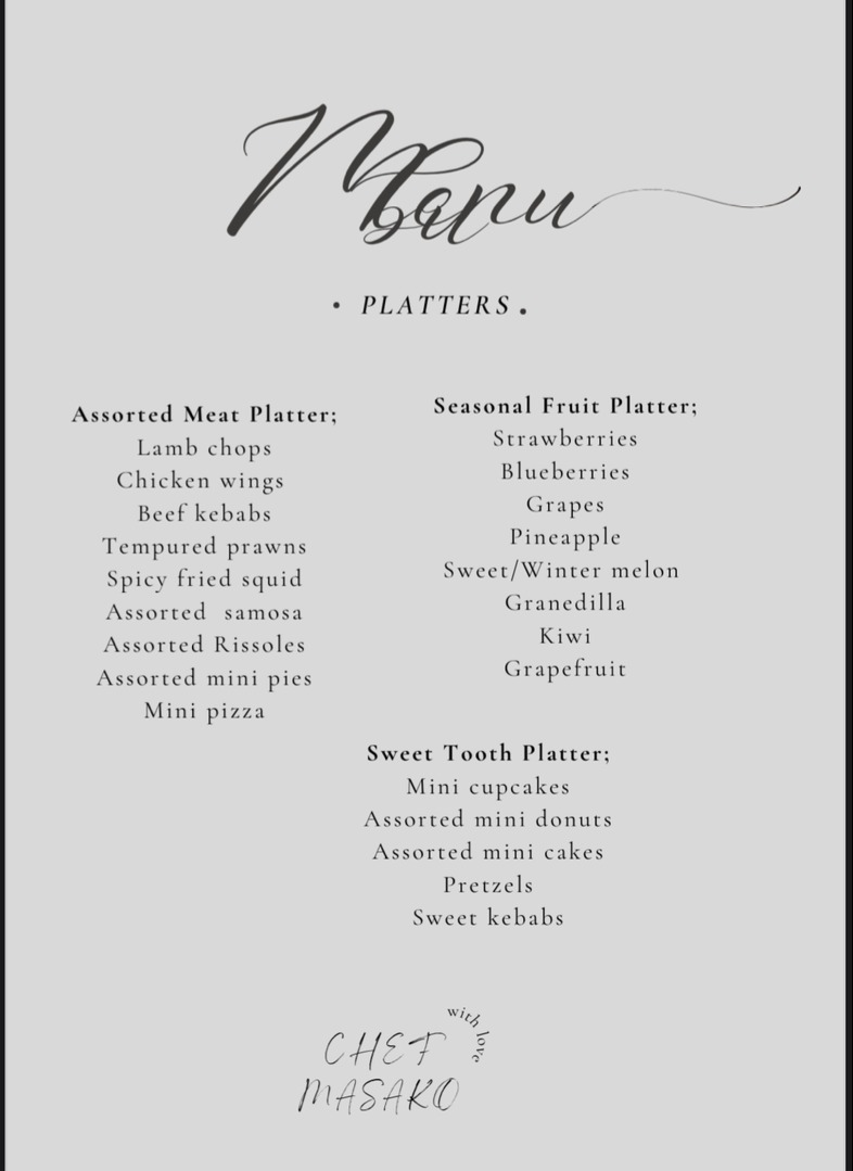 Sweet & Savoury Indulgence Platters