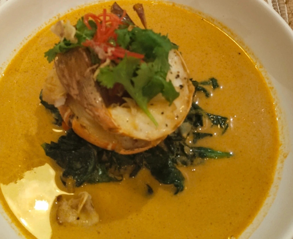 Pan Asian fusion dinner