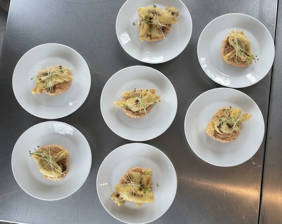 mushroom tempura with homemade spice harissa mayo.jpg