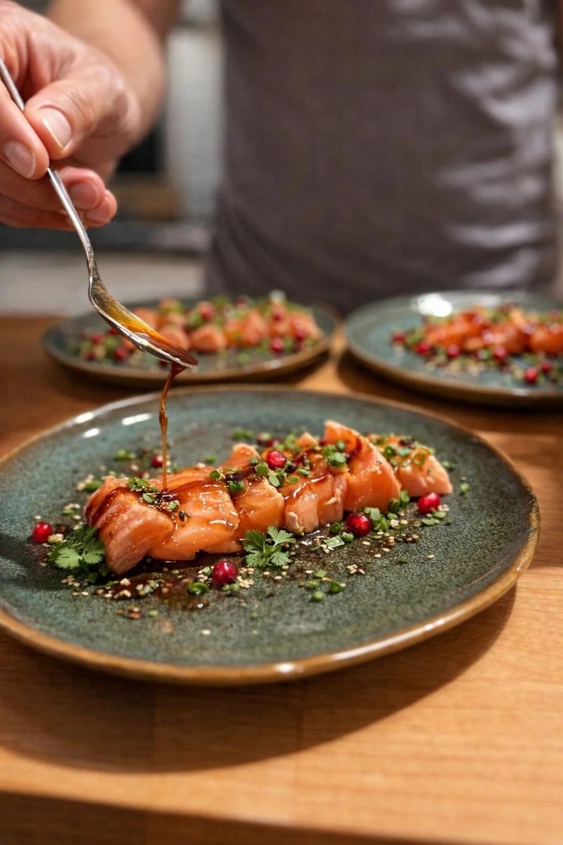 dressage tataki saumon chef.png