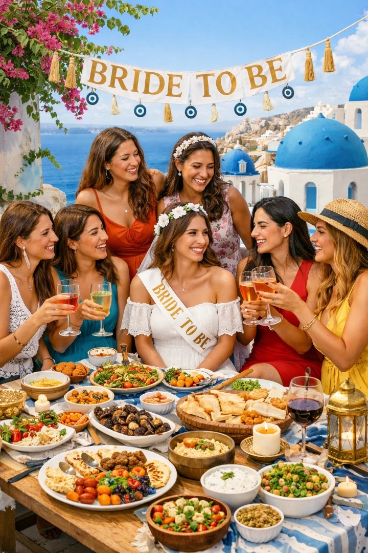 Mediterranean Party Menu