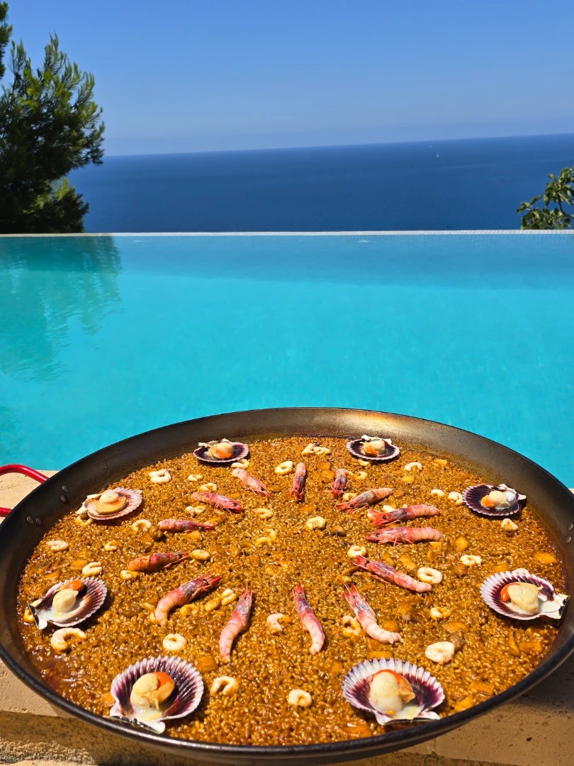 menu de arroz  gourmet