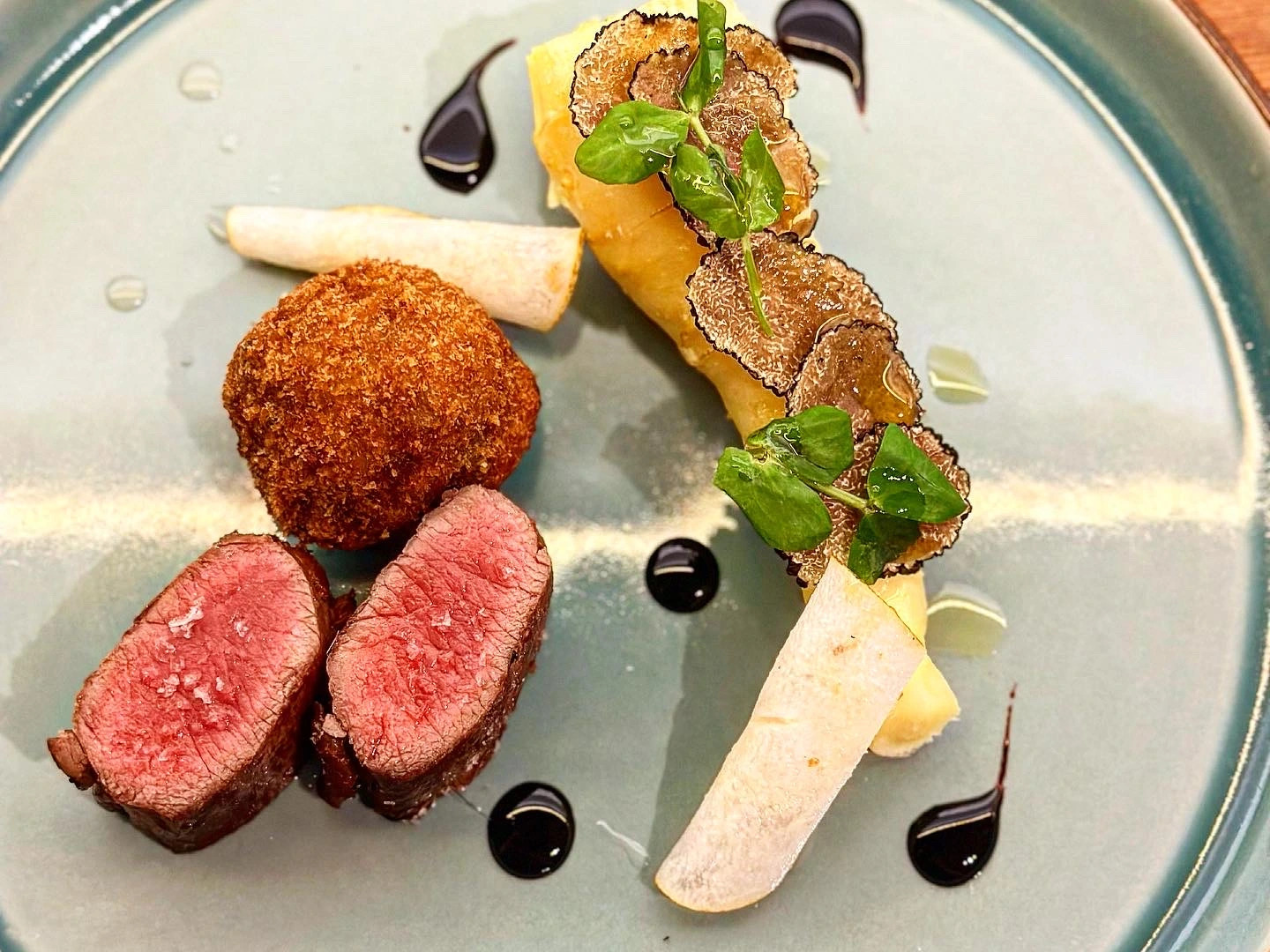 LUXURY 3 course MENU