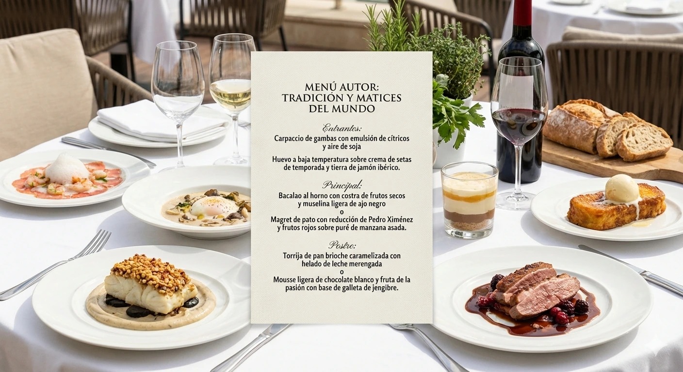 MENÚ COCINA AUTOR