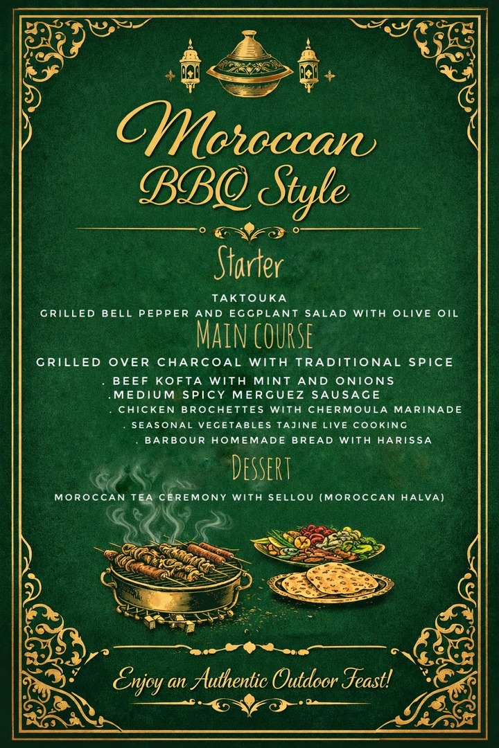 Royal Moroccan Grill feast