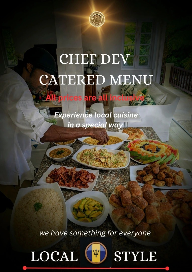 Three Course Dinner Menu