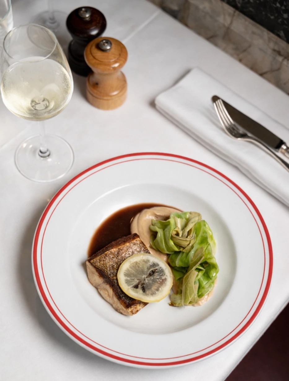 Plat de poisson et vin blanc.png