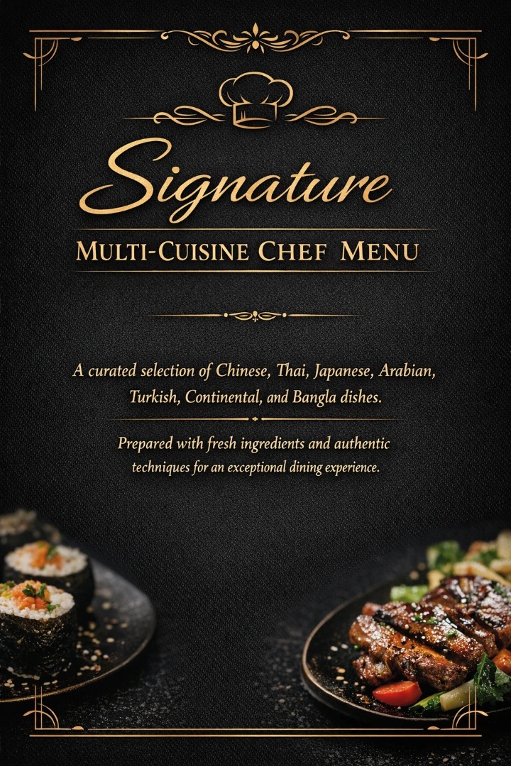 International & Bangla Multi-Cuisine Menu