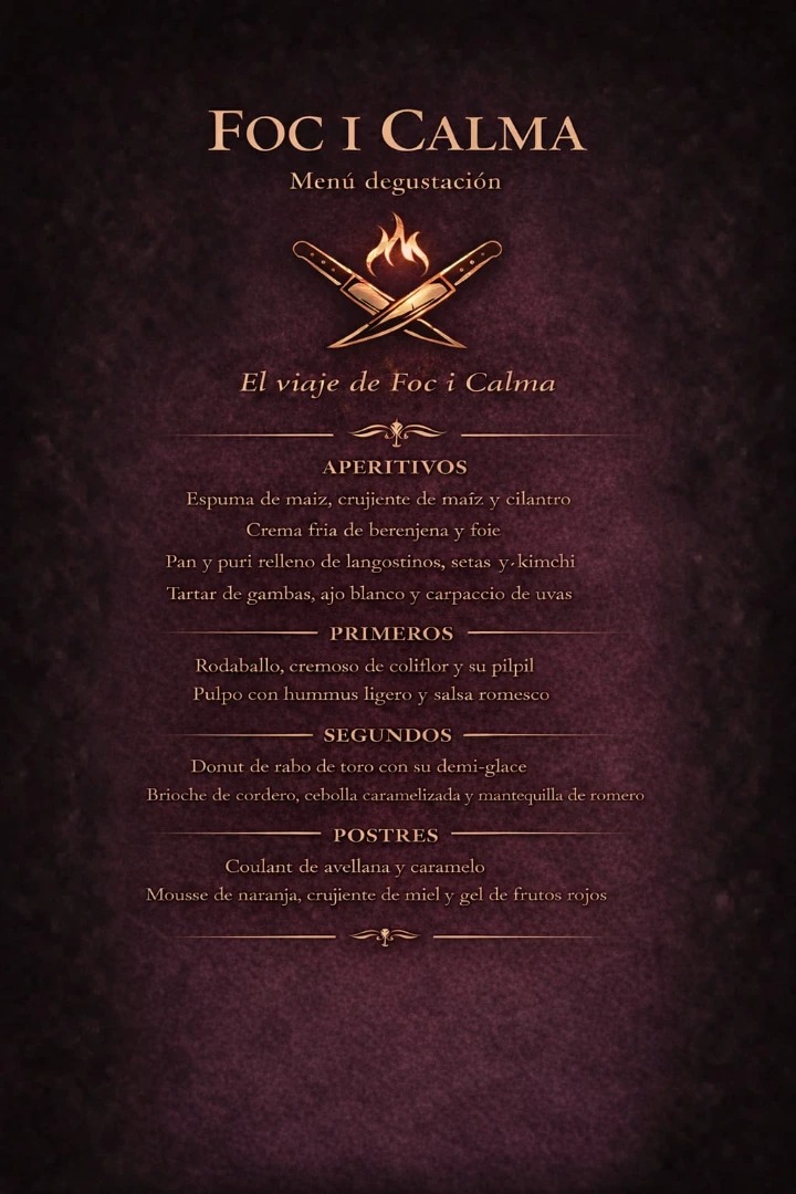 El viaje de foc i calma