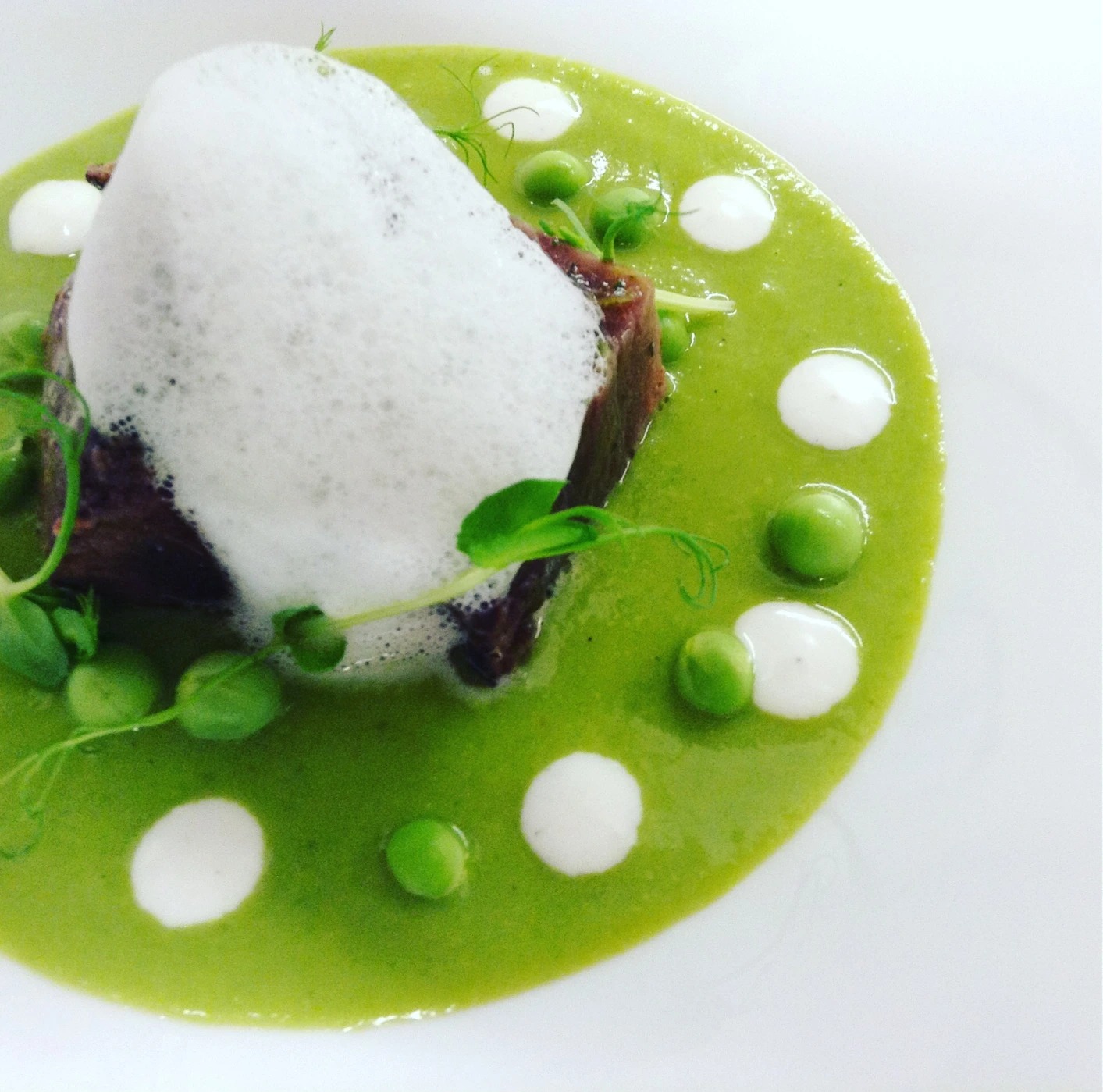 TUNA,PEAS AND COCCONUT FOAM.JPG