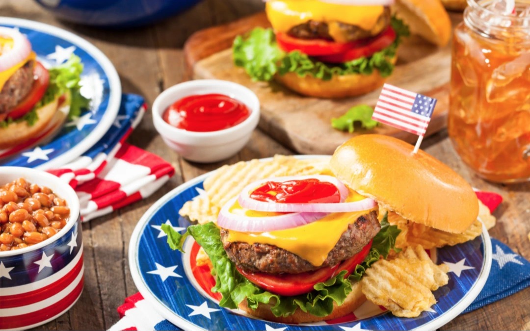 Traditional American Backyard BBQ