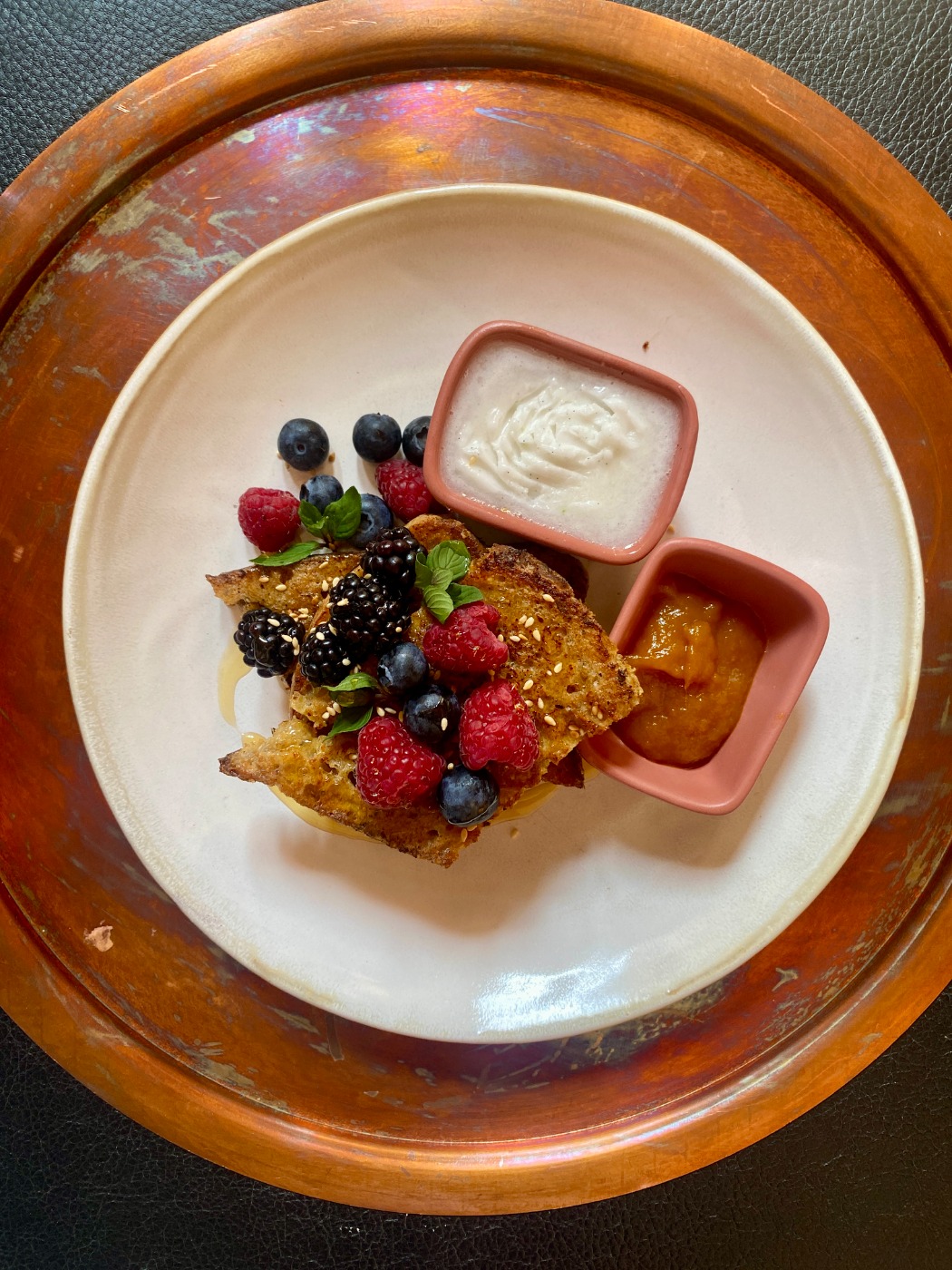 French toast home made sauces.jpeg French toast home made sauces.jpeg