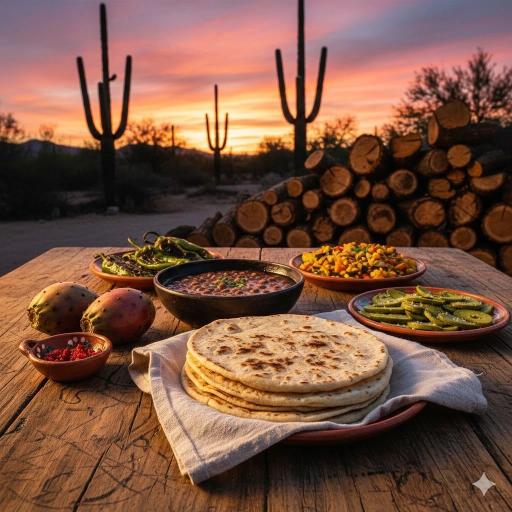 Southwestern Family Style Menu