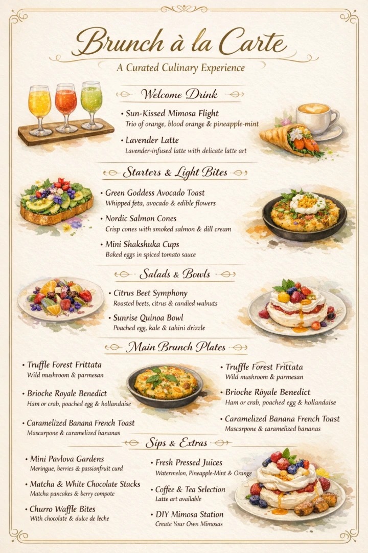 Brunch à la Carte