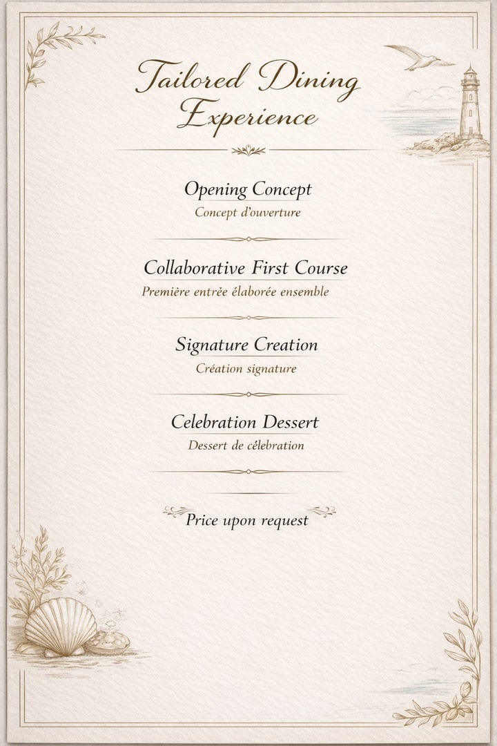 Tailored Dining Experience