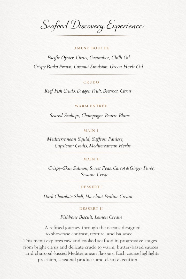 Seafood Discovery Experience