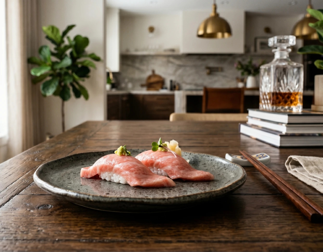 Omakase  Japanese menu
